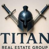 Titan Real Estate Group Spartan helmet logo